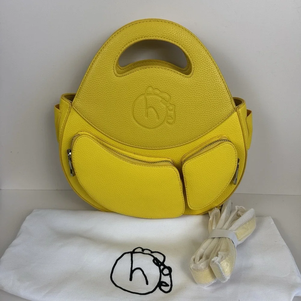 Homage Year Ova Manifestation Bag Protection Yellow Crossbody Shoulder Bag Tote